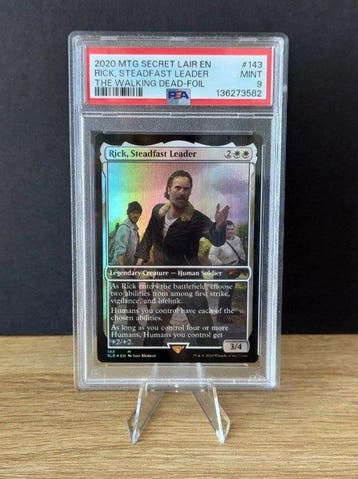 Magic Gathering - Secret Lair Walking Dead - RICK Graded, Nieuw