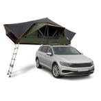 Daktent Lago - 2-personen - Incl. Matras - Zwart / Olijfgroe, Verzenden, Nieuw