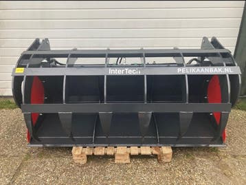 Pelikaanbak 2.0m / 2 meter Krokodillenbak Mestklem Euro, Verzenden, Veehouderij