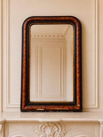 Spiegel - Hout - Napoléon III - H.110cm