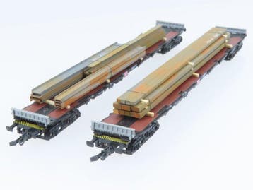 Roco H0 - 47894/47896 - Modeltrein goederenwagon (2) - 2x, Nieuw