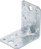 Hoekplaat Joint, 70x70x55x2.5 mm, gegalvaniseerd, Verzenden, Nieuw