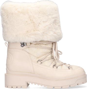 Guess - maat 41- Larya Dames Vachtlaarzen - Cream, Kleding | Dames, Schoenen, Verzenden, Nieuw