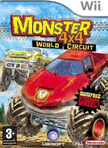 Monster 4x4 World Circuit (Wii Games), Ophalen of Verzenden, Zo goed als nieuw