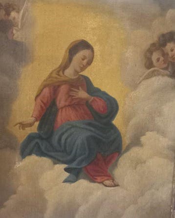 Italiaanse school (XIX) - Ascensione di Maria, Antiek en Kunst, Kunst | Schilderijen | Klassiek