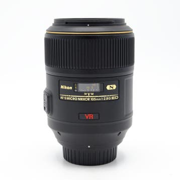 Nikon 105mm F2.8G AF-S VR Micro-Nikkor IF-ED F-Mount (Occ), Audio, Tv en Foto, Fotografie | Lenzen en Objectieven, Lensdoppen