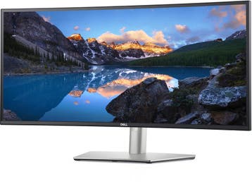 Dell UltraSharp U3421WE zilver, Computers en Software, Ophalen of Verzenden, Zo goed als nieuw, Dell
