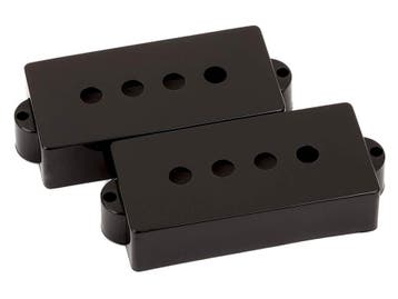 Fender Precision Bass pickup covers zwart, Verzenden, Nieuw