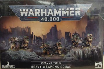 Warhammer 40,000 Astra Militarum Cadian Heavy Weapons Squad, Hobby en Vrije tijd, Ophalen of Verzenden, Nieuw