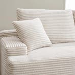 Coredo Bank - Corduroy bekleding - Rechts - Beige, Verzenden, Nieuw