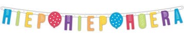 Letterslinger Hiep Hiep Hoera, Ophalen of Verzenden, Nieuw
