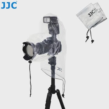 JJC 2-Pack Waterdichte Camera Regenhoes met Flitserhoes - Be, Verzenden, Nieuw