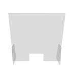 GGM Gastro | Spatscherm - Plexiglas - 600x800mm - met |, Verzenden, Nieuw, Effen