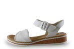 Rieker Sandalen in maat 40 Wit, Verzenden, Wit, Sandalen of Muiltjes, Zo goed als nieuw
