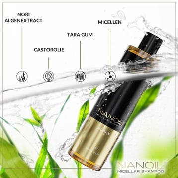 Nanoil Algae Shampoo - 300ml, Ophalen of Verzenden, Nieuw, Shampoo of Conditioner