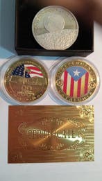 Themacollectie - Gedenkmunten verguld