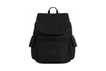 Kipling Schoudertas Zwart, Verzenden, Zo goed als nieuw, Zwart