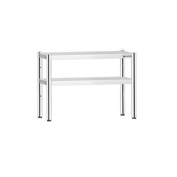 GGM Gastro | RVS etagère - dubbel - 1000x370mm - in hoogte |, Zakelijke goederen, Horeca | Keukenapparatuur, Verzenden, Nieuw in verpakking