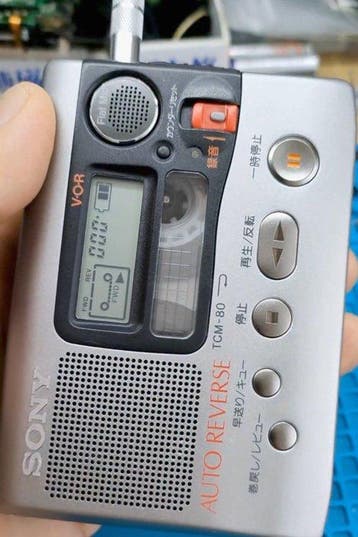 Sony - TCM-80 Draagbare bandrecorder, Nieuw