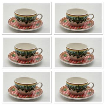 Rosenthal - Versace - Kop en schotel (6) - Espressotasse