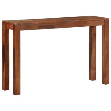 vidaXL Wandtafel 120x30x76 cm massief acaciahout, Huis en Inrichting, Verzenden, Nieuw, Overige houtsoorten, 100 tot 150 cm