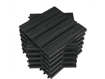 Woltu GTF006an-2 - WPC Terrastegels 30x30 cm - Antislip -, Verzenden, Nieuw