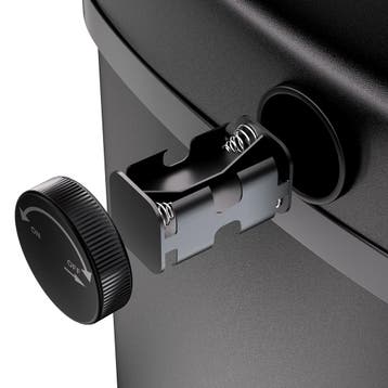 Sensor Vuilnisbak roestvrij staal Zwart 58L (Huishouden), Verzenden, Nieuw