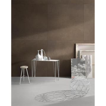 Gigacer Concrete Vloertegel - 120x120 cm - Mat Bruin, Doe-het-zelf en Verbouw, Tegels, Ophalen of Verzenden, Nieuw