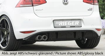 Rieger diffuser | geschikt voor VW Golf 7 VII 2013-2017, ook, Verzenden, Nieuw, Volkswagen