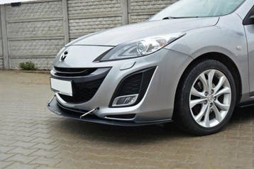 Maxton Voorspoiler / Splitter MAZDA 3 MK2 SPORT (VOORWOORD), Verzenden