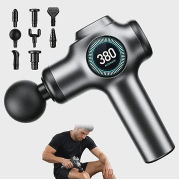 Draagbaar Massagepistool voor Diepe Weefselmassage - USB-C O, Verzenden, Nieuw
