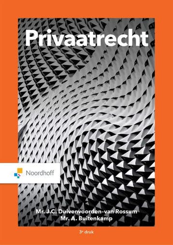 Privaatrecht 9789001747633 A. Buitenkamp, Verzenden, Zo goed als nieuw, A. Buitenkamp