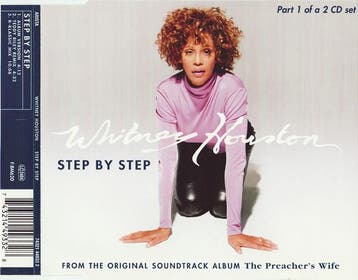cd single - Whitney Houston - Step By Step, Verzenden, Zo goed als nieuw, Overige genres
