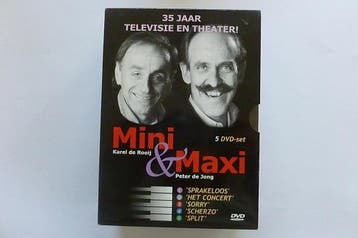 Mini & Maxi - 35 jaar Televisie en Theater (5 DVD Box), Ophalen of Verzenden, Zo goed als nieuw
