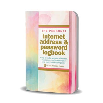 Peter Pauper Logboek Internet address & Password Peter, Ophalen of Verzenden, Nieuw in verpakking