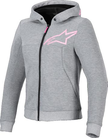 Alpinestars Stella Chrome V2 Sport Hoodie Grijs Heather Roze, Nieuw met kaartje, Overige typen, Alpinestars, Heren