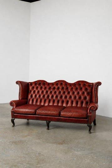 CHESTERFIELD QUEEN ANNE BRITISH - Sofa - Leder