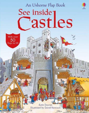 Usborne Flap Books See Inside Castles HB - Katie Daynes, Verzenden, Gelezen, Katie Daynes