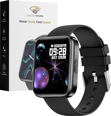 Golden Sound smartwatch Heren, Dames &amp; Kinderen - Met, Ophalen of Verzenden, Zo goed als nieuw, Golden Sound