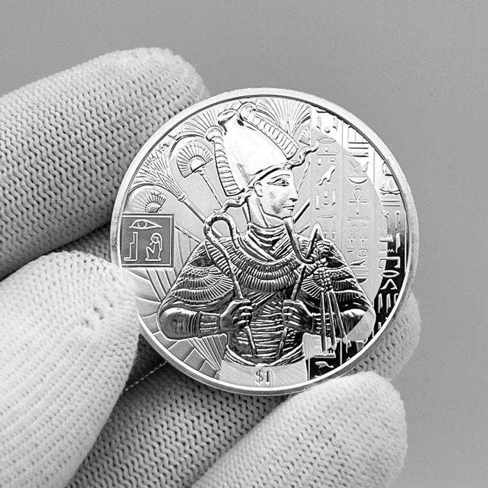 Sierra Leone. 5 Pounds 2023 Osiris – Egyptian Gods, 1 oz, Postzegels en Munten, Munten | Europa | Niet-Euromunten