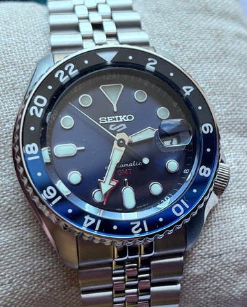 Seiko - Zonder minimumprijs - 5 Sports SSK003K1 - GMT, Nieuw
