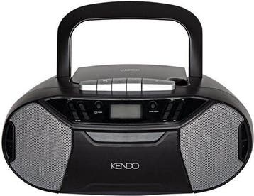 Draagbare radio - Boombox - CD Speler - Zwart - Kendo, Verzenden, Zo goed als nieuw