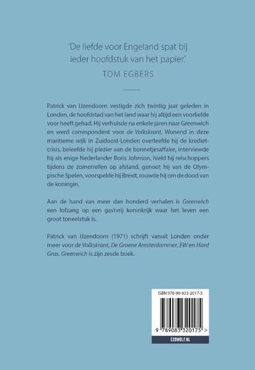 Groeten uit Greenwich 9789083320175 Patrick van IJzendoorn, Verzenden, Gelezen, Patrick van IJzendoorn