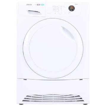 Jonge Zanussi warmtepompdroger 8 kg A+ ZDH8333P, 8 tot 10 kg, Verzenden, Zo goed als nieuw, Voorlader