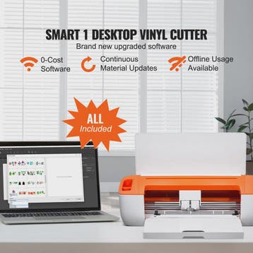 SucceBuy Vinyl Snijplotter 375mm - Professionele Plotter Mac, Verzenden, Nieuw