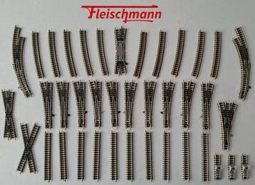 Fleischmann N - 9100 serie - Modeltreinsporen (38) -, Nieuw