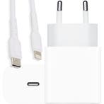 20W USB-C Snellader met iPhone Kabel - iPhone oplader - Wit, Ophalen of Verzenden, Nieuw