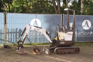 Veiling: Minigraver Bobcat E10Z Diesel 7.5kW 2019, Ophalen, Graafmachine