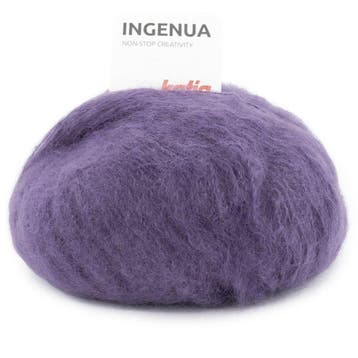 Katia Ingenua - 88 zachtpaars - Mohair Garen, Ophalen of Verzenden, Nieuw