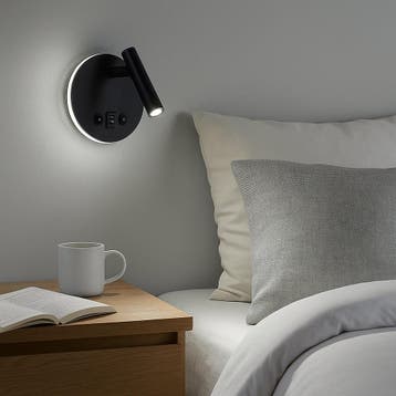 LED Wandlamp - Bedlamp met USB+C poort en schakelaar, Ophalen of Verzenden, Nieuw